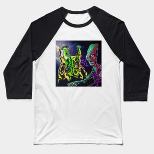 Area 51 Graffiti Baseball T-Shirt